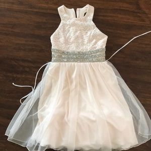 Beautiful blush party/ formal dress sz 12